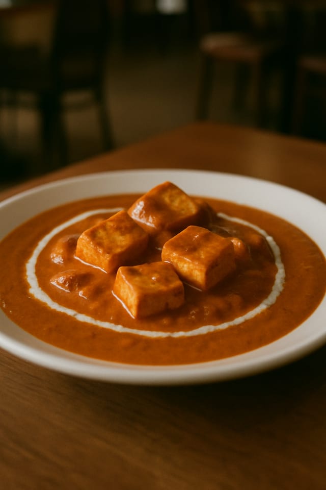 Paneer Butter Masala.