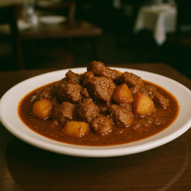 Lamb Vindaloo.