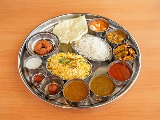 Non Veg Thali (14items) - 11am-7pm.